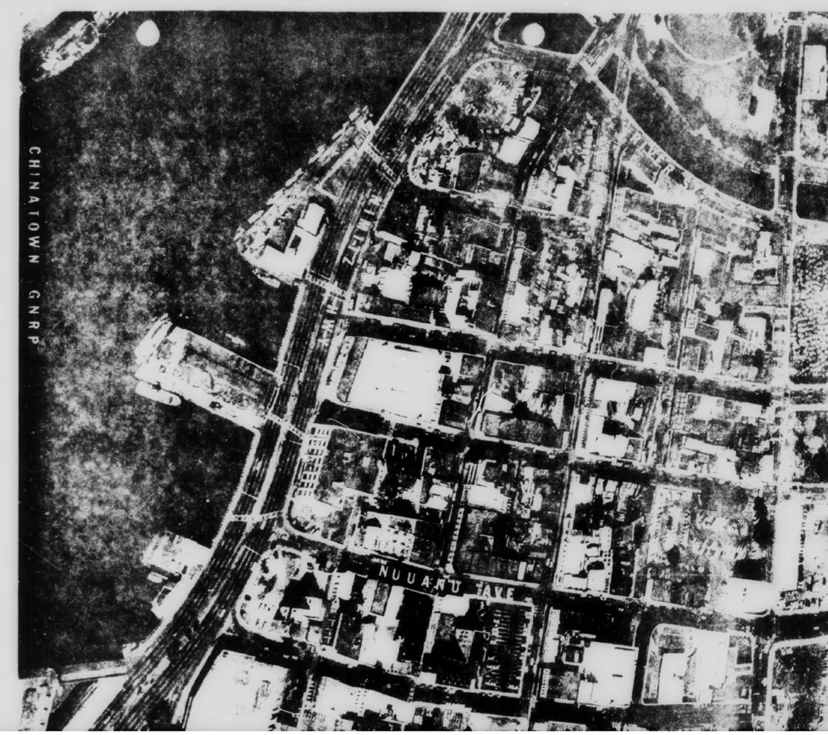 Map of Honolulu's Pauahi Area